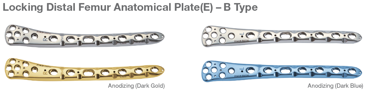 Placas de Trauma Grandes Fragmentos Hankil Tech